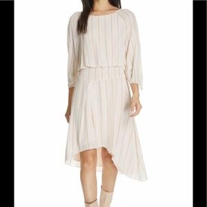 Joie Gabisa Stripe Blouson Dress NWT